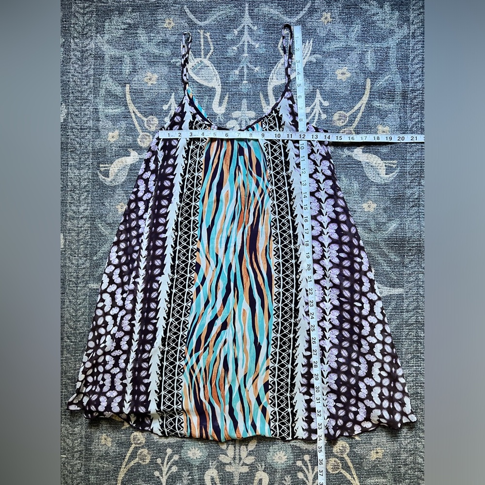 Express Mini Adjustable Spaghetti Strap Boho Mult… - image 2